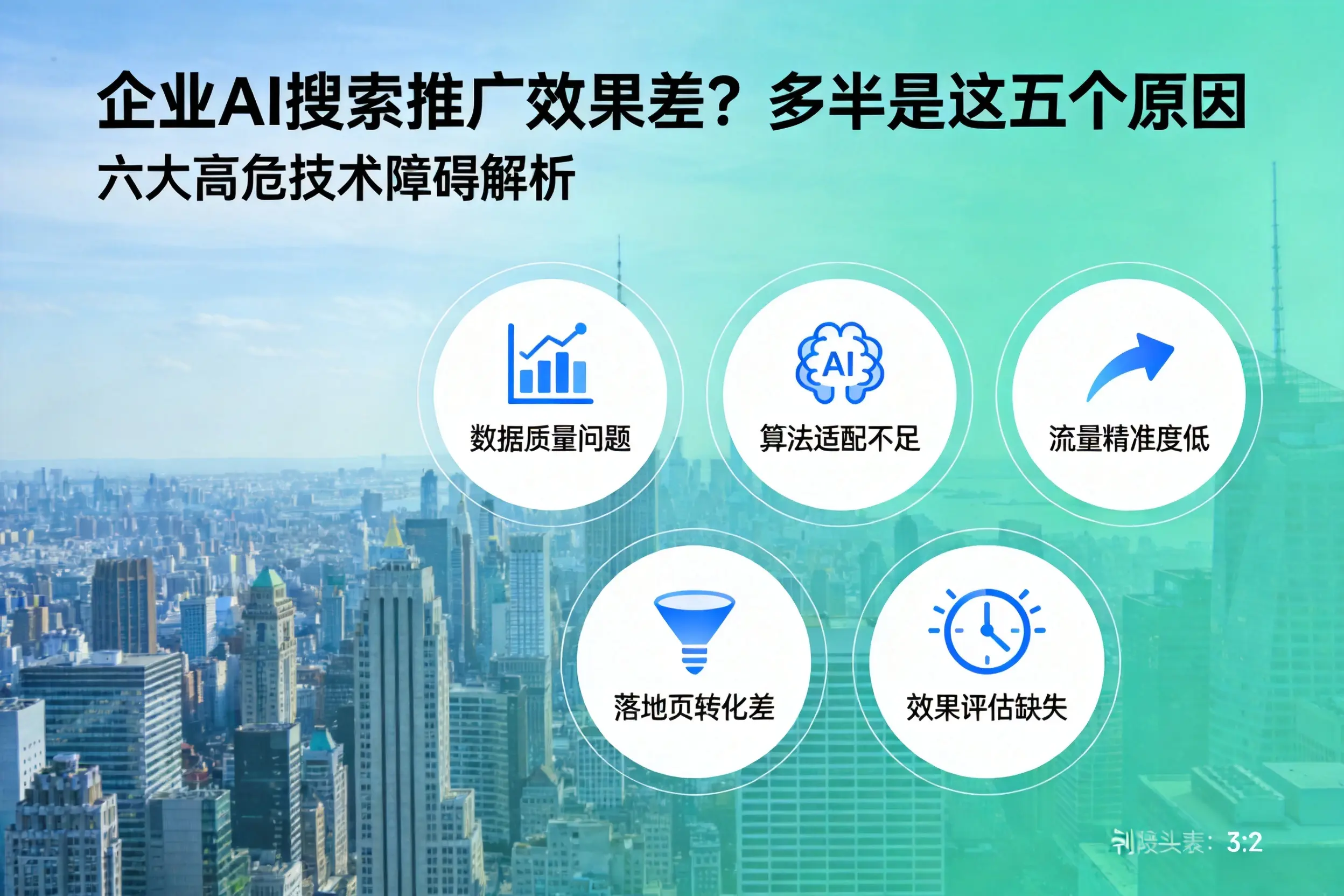 庆城企业AI搜索推广效果差?多半是这五个原因